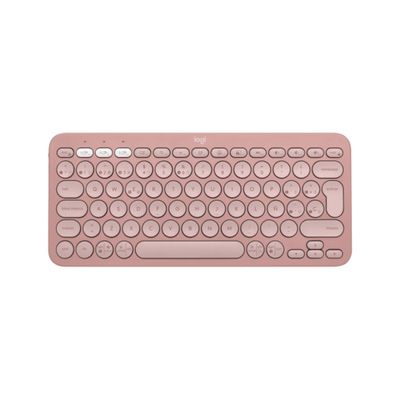 Teclado Inalámbrico Pebble Keys 2 K380s Rosa - Logitech
