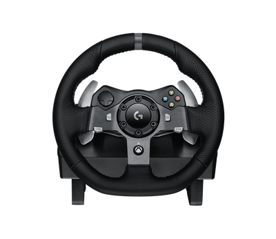 Volante y Pedales G920 Driving Force para Xbox y PC Negro – Logitech G