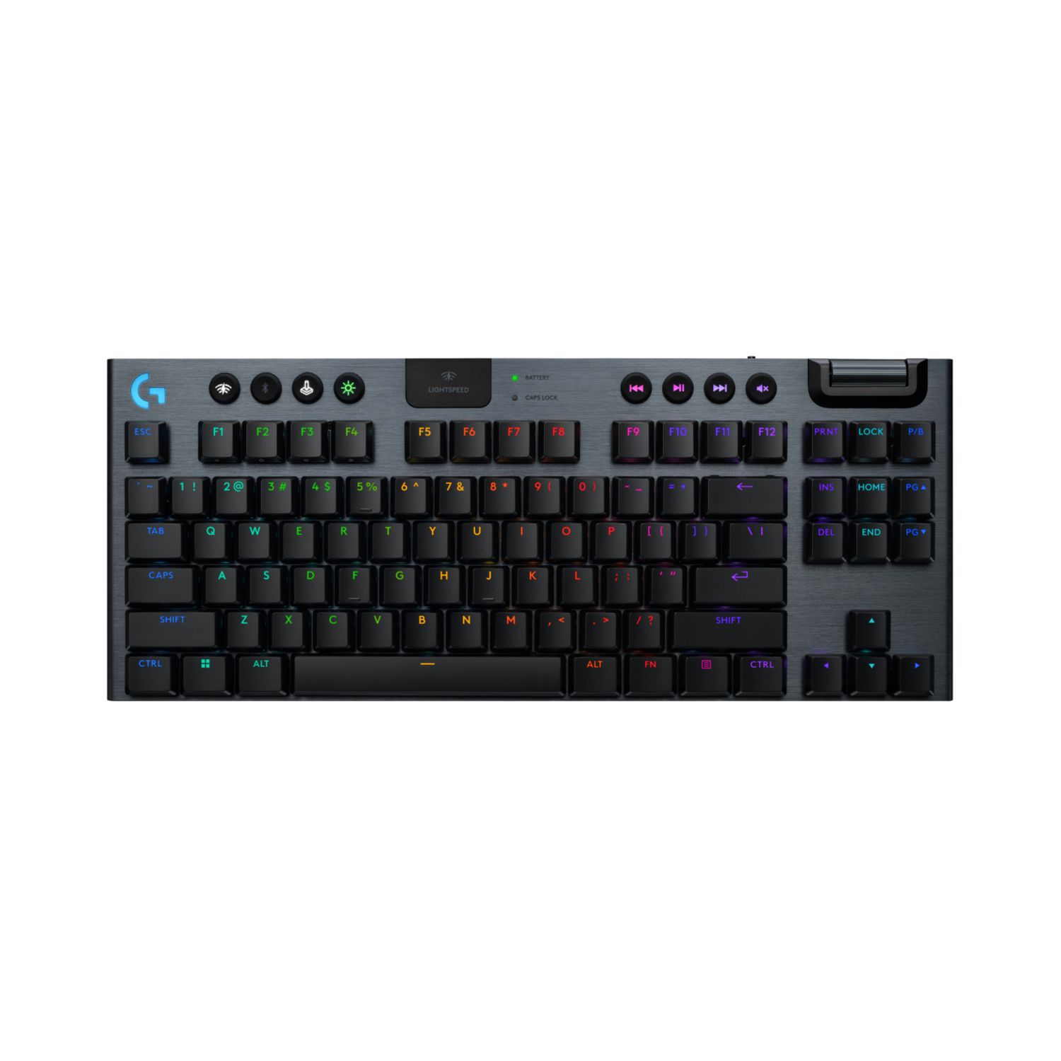 Teclado Mecánico Inalámbrico G915 X LIGHTSPEED TKL Táctil Inglés US Negro – Logitech G