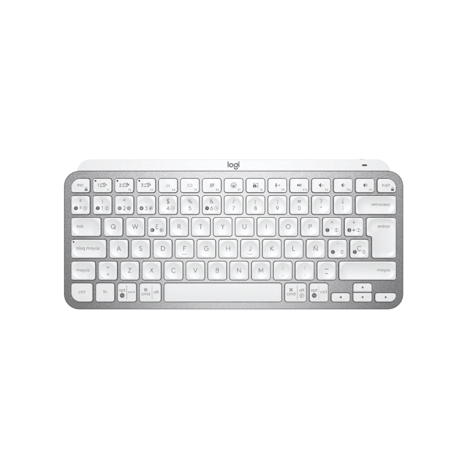 Teclado Inalámbrico MX Keys Mini Gris pálido - Logitech