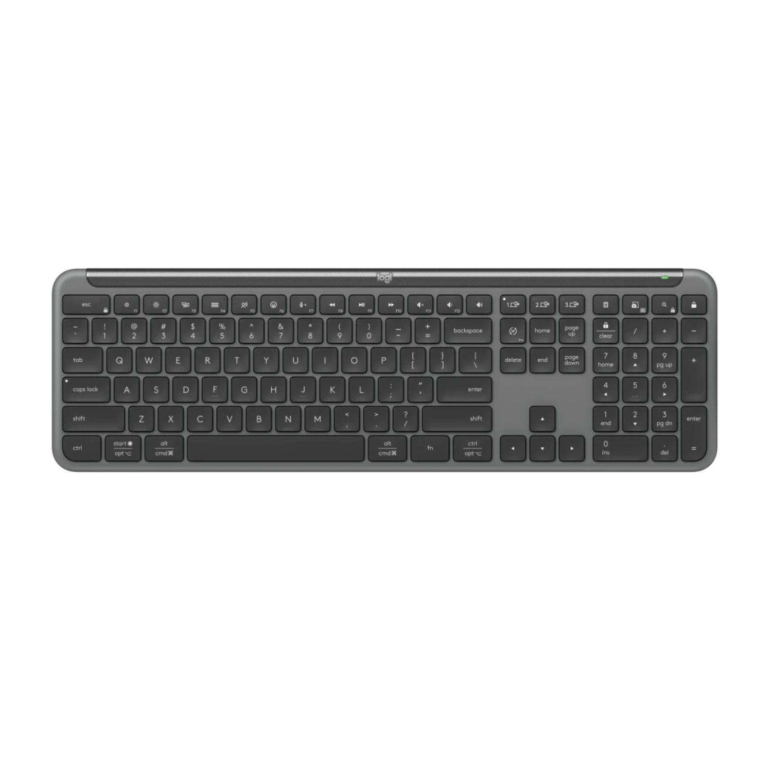 Teclado Inalámbrico Signature Slim K950 Negro - Logitech