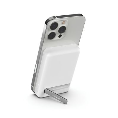 Power BoostCharge Pro Power Bank Qi2 15W 5K – White (Belkin) Power BoostCharge Pro Power Bank Qi2 15W 5K – White (Belkin)