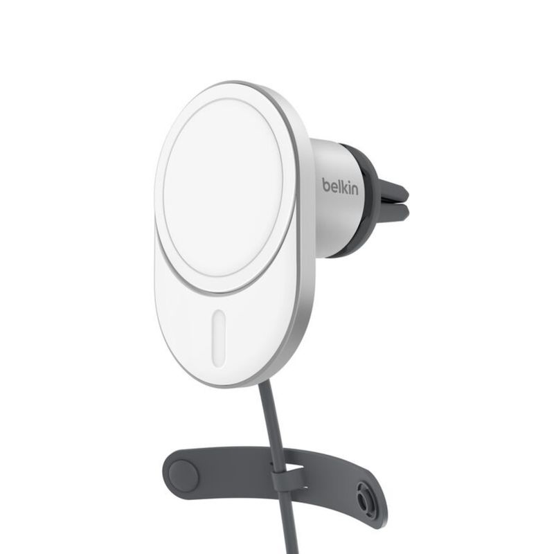 Cargador Magnético para Auto BoostCharge Pro Qi2 15W Gris – Belkin