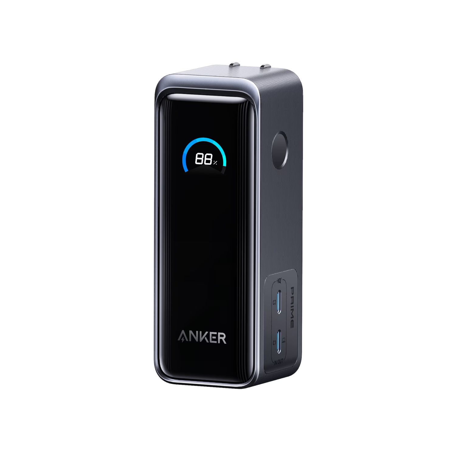 Power Bank + Cargador de Pared Prime Fusion 9,600mAh 65W Negro – Anker Power Bank + Cargador de Pared Prime Fusion 9,600mAh 65W Negro – Anker