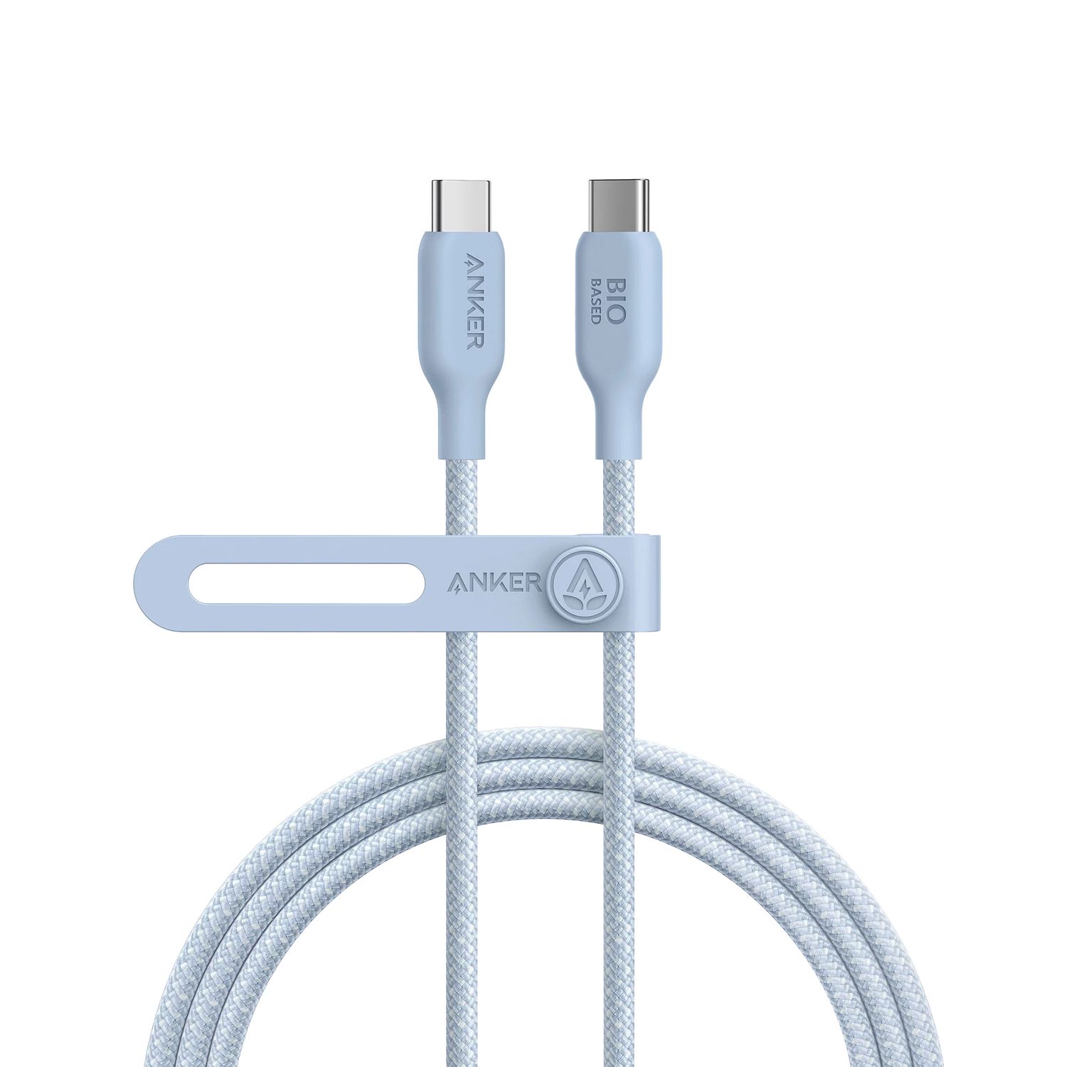 Cable USB-C a USB-C 100W Bio-Based 0.9m Azul – Anker