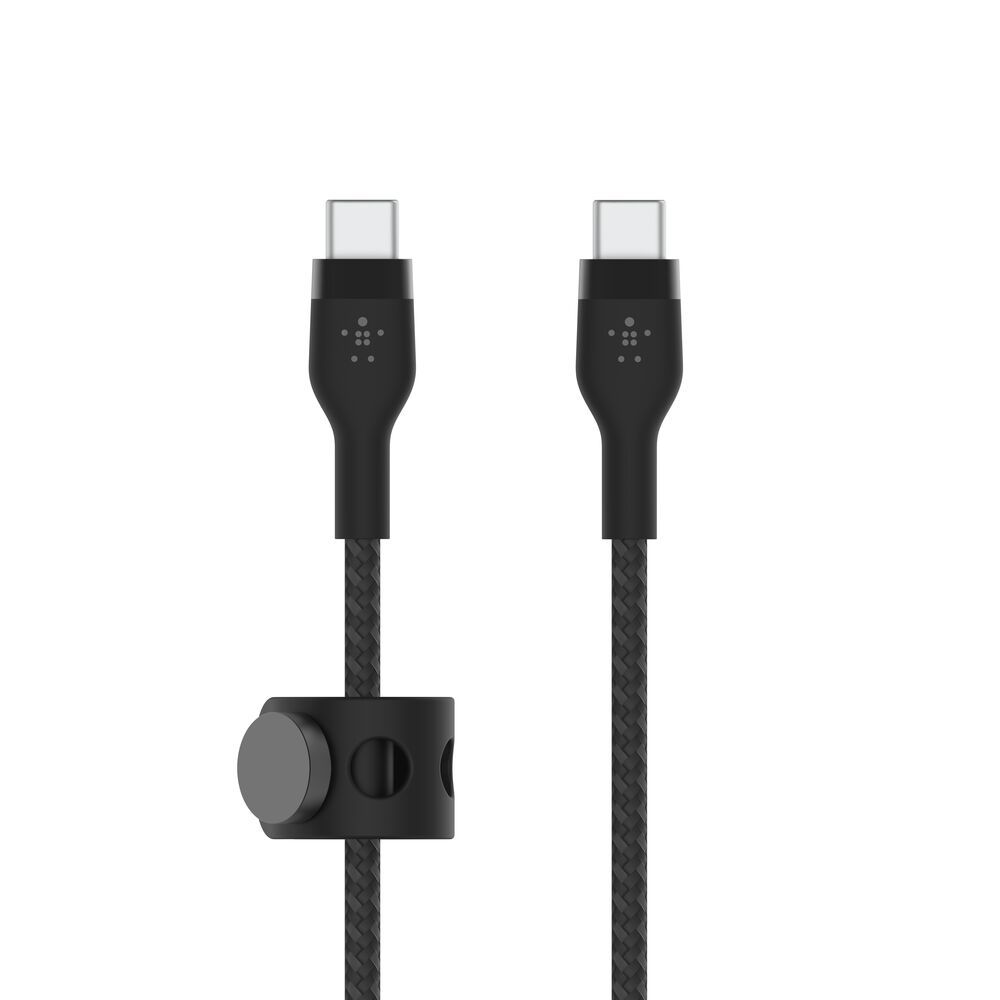 Cable USB-C a USB-C BoostCharge Pro Flex 60W 3m Negro – Belkin