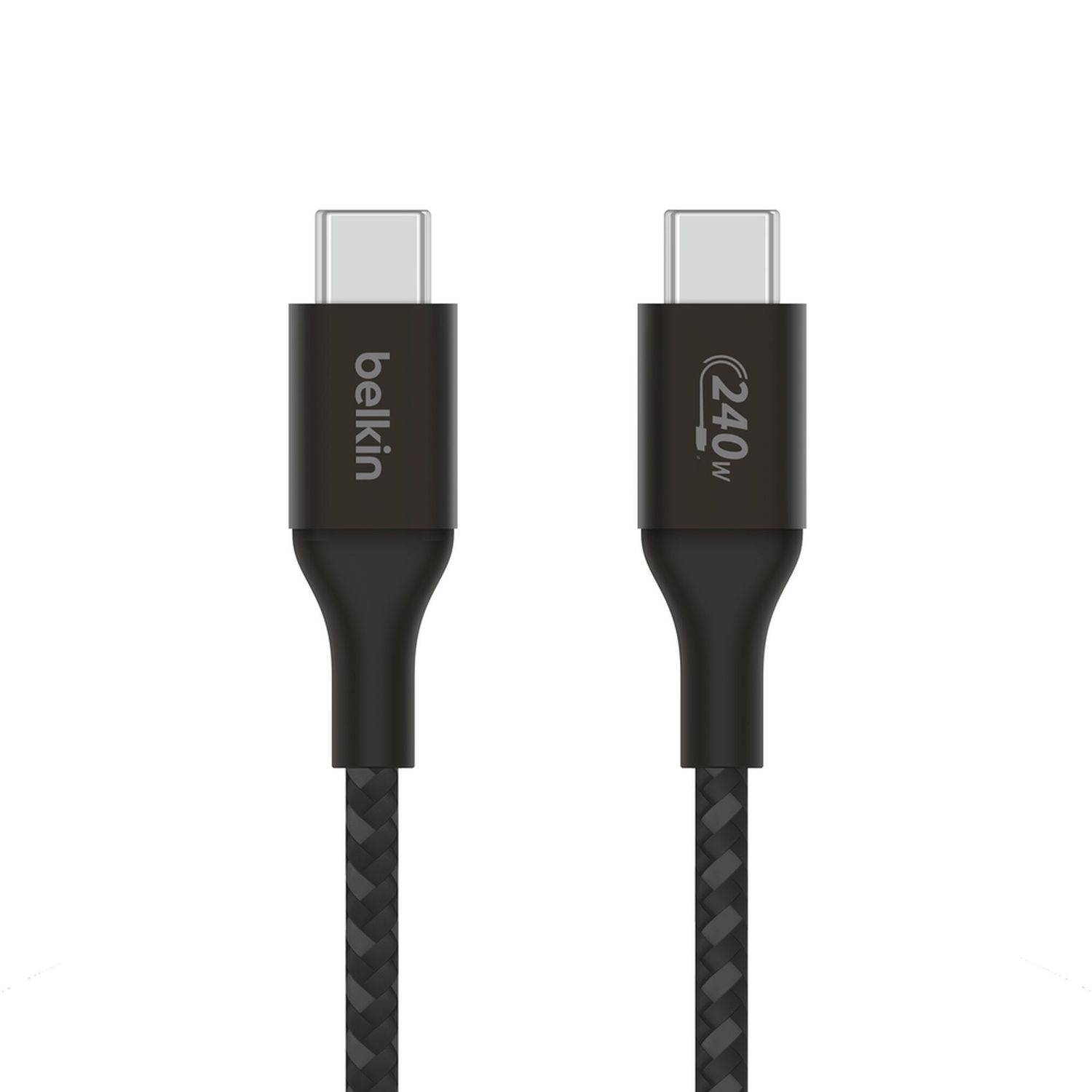 Cable USB-C a USB-C BoostCharge 240W PD 3.1 2m Negro – Belkin Cable USB-C a USB-C BoostCharge 240W PD 3.1 2m Negro – Belkin