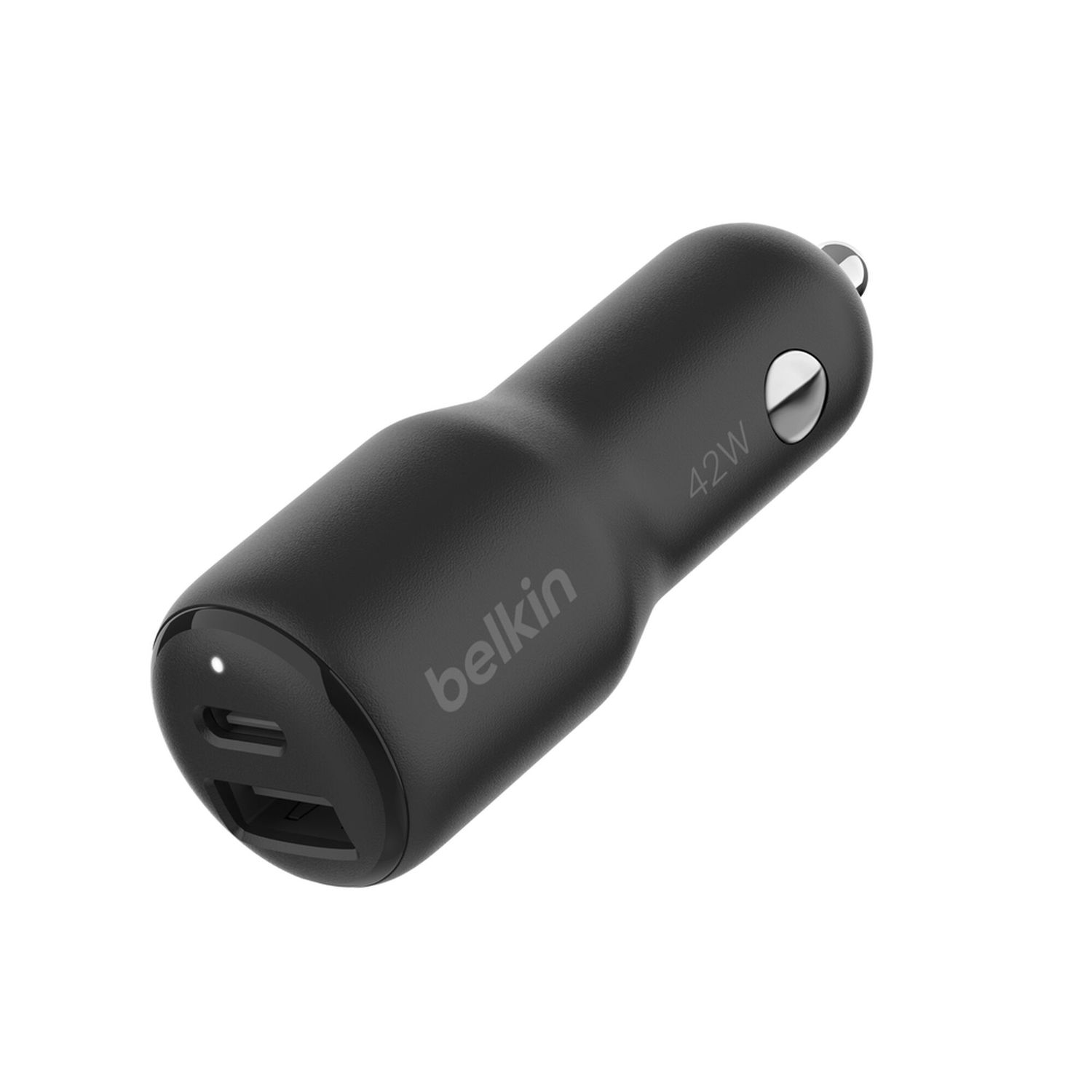 Cargador para Auto BoostCharge 42W USB-C + USB-A Negro – Belkin
