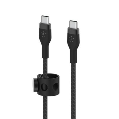 Cable USB-C a USB-C BoostCharge Pro Flex 60W 2m Negro – Belkin