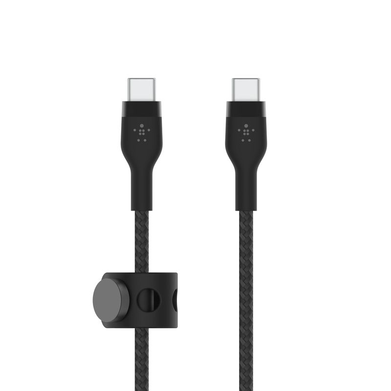 Cable USB-C a USB-C BoostCharge Pro Flex 60W 2m Negro – Belkin