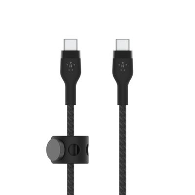 Cable USB-C a USB-C BoostCharge Pro Flex 60W 2m Negro – Belkin