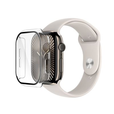 Protector 2-en-1 TemperedCurve con Bumper para Apple Watch Series 10 46mm Transparente – Belkin