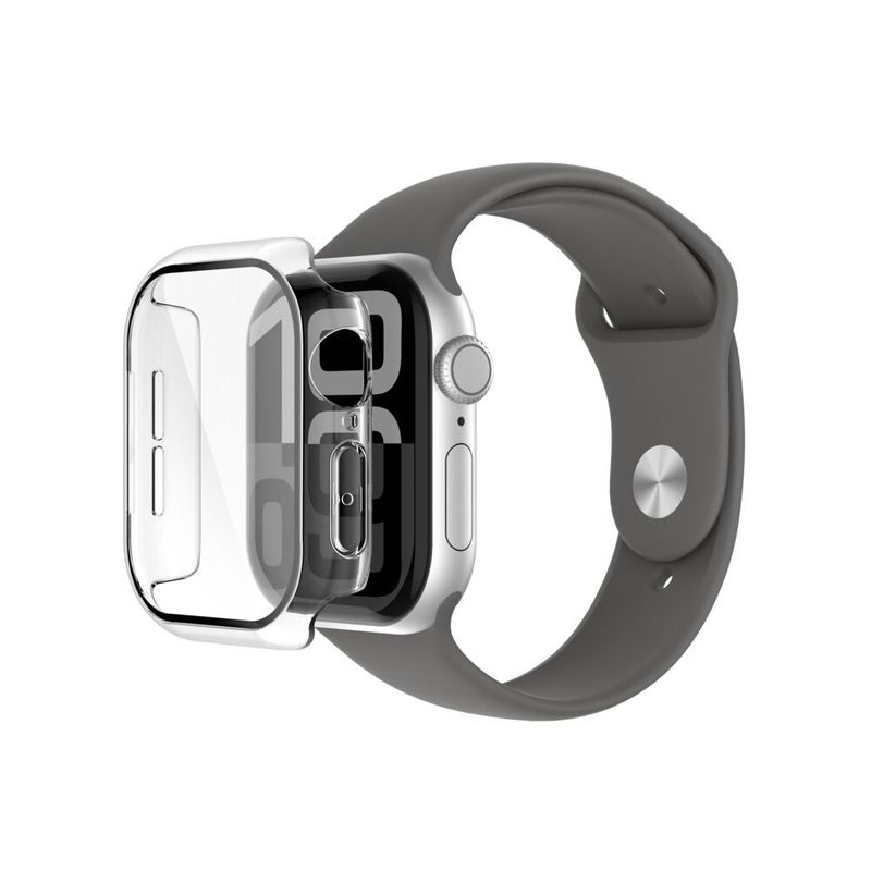 Protector 2-en-1 TemperedCurve con Bumper para Apple Watch Series 10 46mm Transparente – Belkin