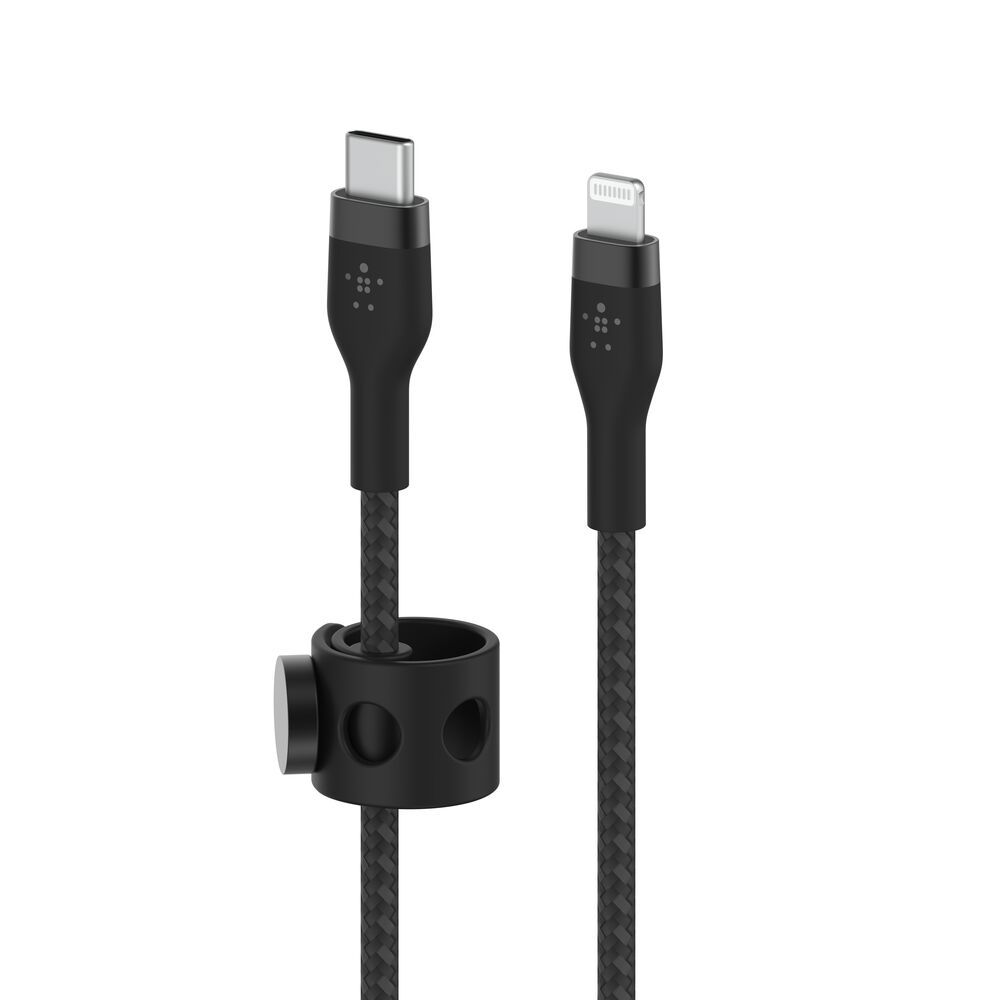 Cable USB-C a Lightning BoostCharge Pro Flex 2m Negro – Belkin Cable USB-C a Lightning BoostCharge Pro Flex 2m Negro – Belkin