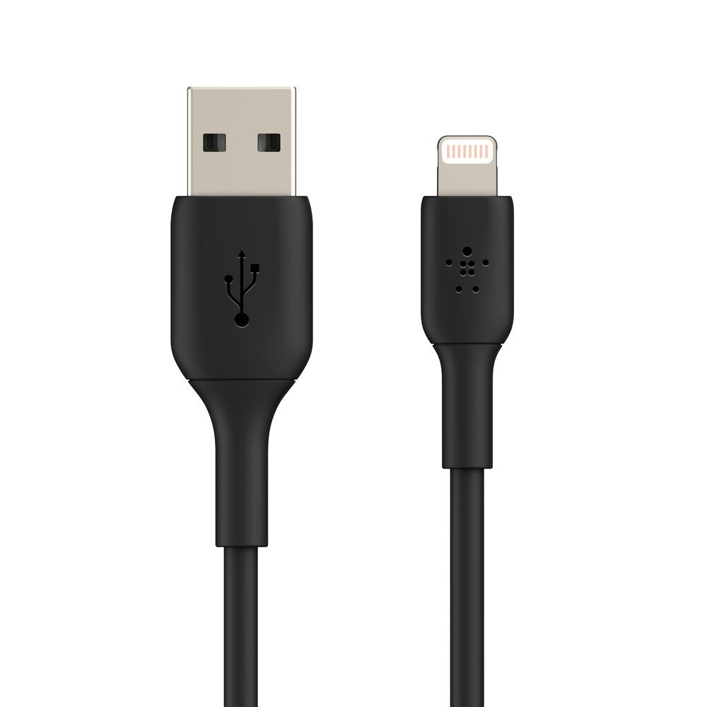 Cable USB-A a Lightning BoostCharge 2m Negro – Belkin Cable USB-A a Lightning BoostCharge 2m Negro – Belkin