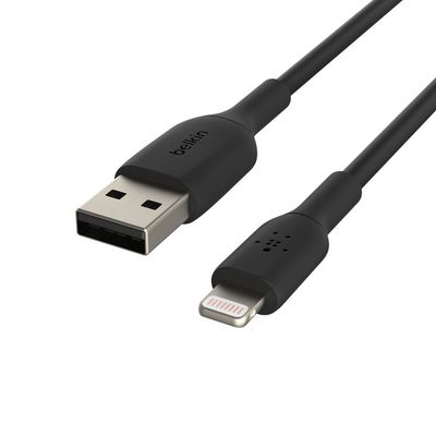 Cable USB-A a Lightning BoostCharge 2m Negro – Belkin