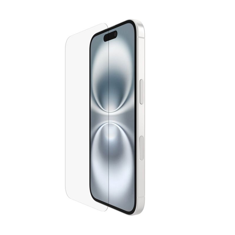 Protector de Pantalla TemperedGlass para iPhone 16/15/14 Pro Transparente – Belkin