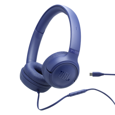 Audífonos con Cable USB-C Tune 530C Azul – JBL