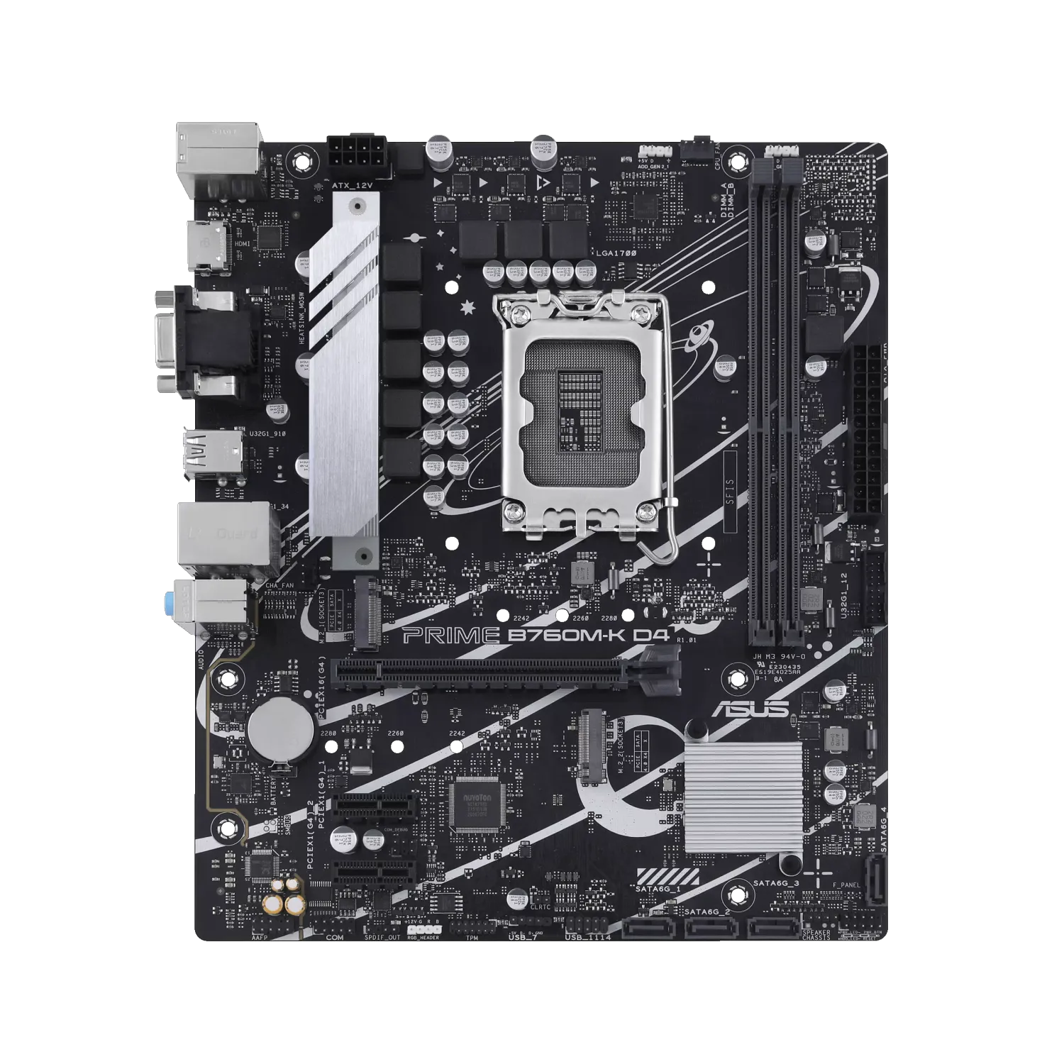 Motherboard Prime B760M-K D4 LGA1700 DDR4 – ASUS