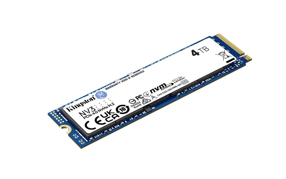 SSD Interno NV3 4TB M.2 2280 PCIe 4.0 NVMe – Kingston