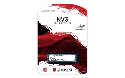 SSD Interno NV3 4TB M.2 2280 PCIe 4.0 NVMe – Kingston