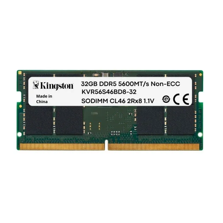 Memoria RAM ValueRAM DDR5 32GB 5600MT/s SO-DIMM – Kingston