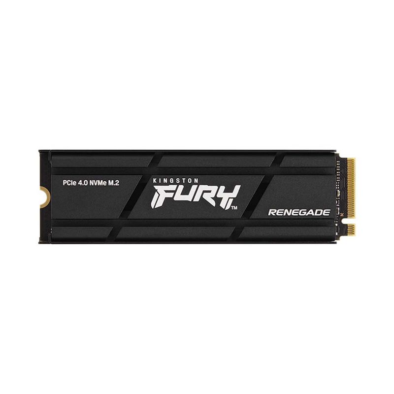 SSD Interno FURY Renegade 1TB M.2 PCIe 4.0 NVMe con Disipador Negro – Kingston