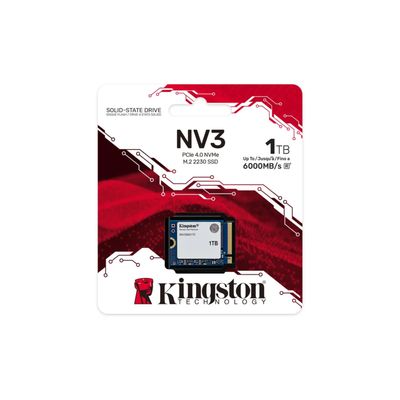 SSD Interno NV3 1TB M.2 2230 PCIe 4.0 NVMe – Kingston