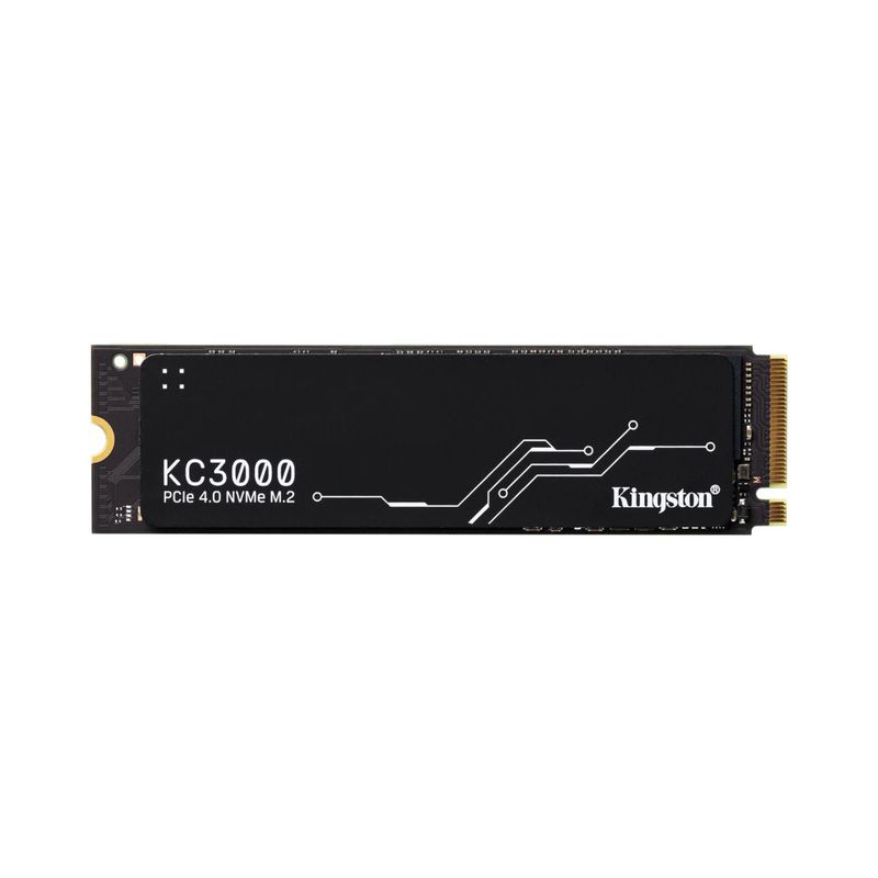 SSD Interno KC3000 512GB M.2 PCIe 4.0 NVMe Negro – Kingston