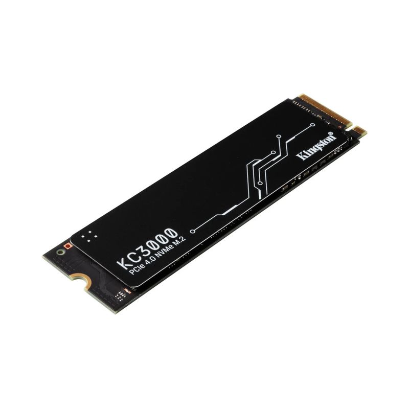 SSD Interno KC3000 512GB M.2 PCIe 4.0 NVMe Negro – Kingston