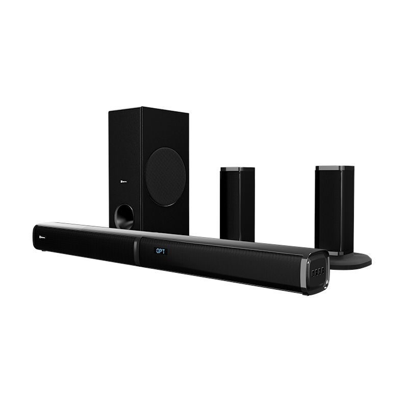 Barra de Sonido BoomBar Air Ultra 5.1 300W con Subwoofer Inalámbrico Negro – Klip Xtreme Barra de Sonido BoomBar Air Ultra 5.1 300W con Subwoofer Inalámbrico Negro – Klip Xtreme