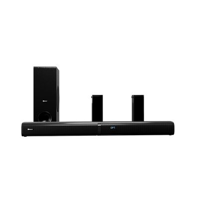 Barra de Sonido BoomBar Air Ultra 5.1 300W con Subwoofer Inalámbrico Negro – Klip Xtreme