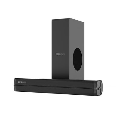 Barra de Sonido ThunderZound 2.1 120W con Subwoofer Negro – Klip Xtreme