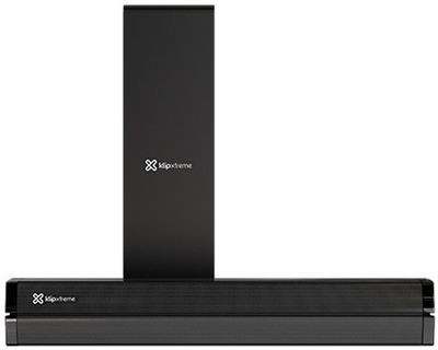 Barra de Sonido ThunderZound 2.1 120W con Subwoofer Negro – Klip Xtreme
