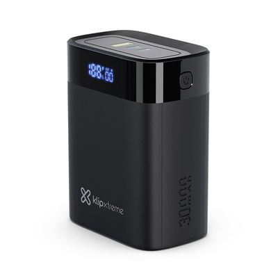 Power Bank PowerCell 30,000mAh 140W Negro – Klip Xtreme