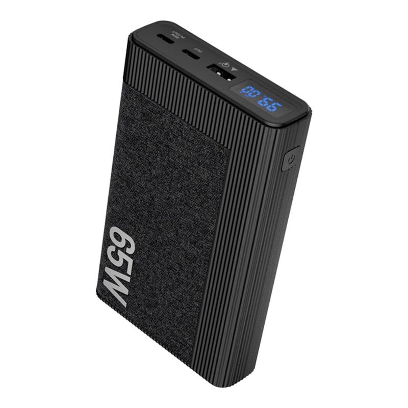 Power Bank PowerCell Ultra 20,000mAh 65W Negro – Klip Xtreme