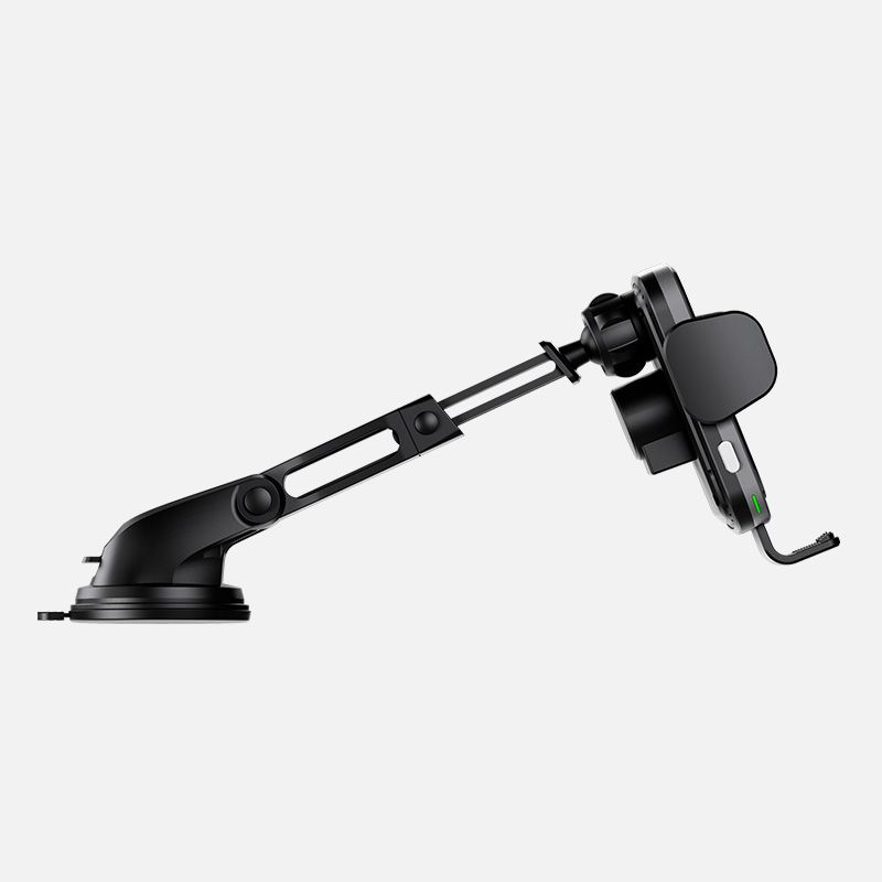 Soporte para Auto PowerCar Tech con Carga Inalámbrica 15W Negro – Klip Xtreme