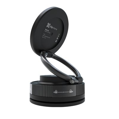 Soporte Magnético para Celular MagnoVac con Ventosa Negro – Klip Xtreme