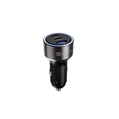 Cargador para Auto PowerCar 100W 6 Puertos Negro – Klip Xtreme