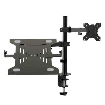 Soporte para Celular y Tablet con Gancho Plegable hasta 14" Negro – Klip Xtreme