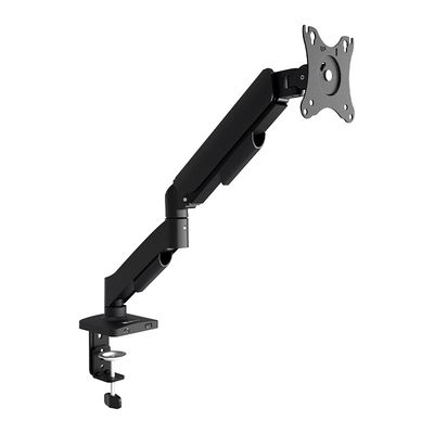 Soporte de Escritorio para Monitor 17″–32″ con Brazo de Gas Negro – Klip Xtreme