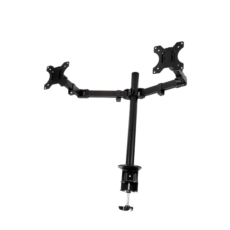 Soporte Doble Articulado para Monitores 13″–32″ Negro – Klip Xtreme