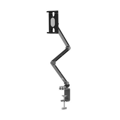 Soporte Plegable de Escritorio para Celular y Tablet 4″–13″ Plata – Klip Xtreme