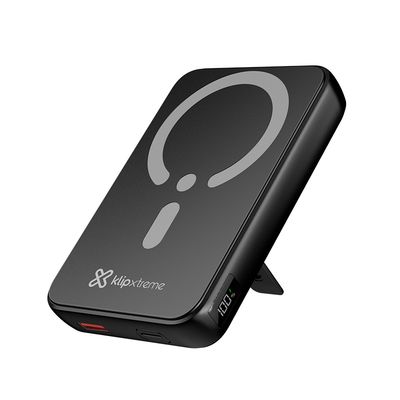Batería Externa Magnética PowerMag 10,000 Ultra 20 W Negra – Klip Xtreme