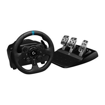 Volante y Pedales G923 TRUEFORCE para PS5, PS4 y PC Negro – Logitech G