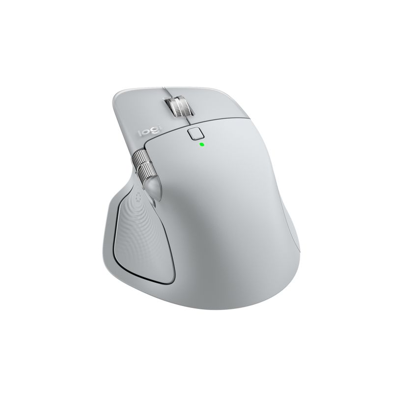 Mouse Inalámbrico MX Master 4 con Respuesta Háptica Gris Pálido – Logitech