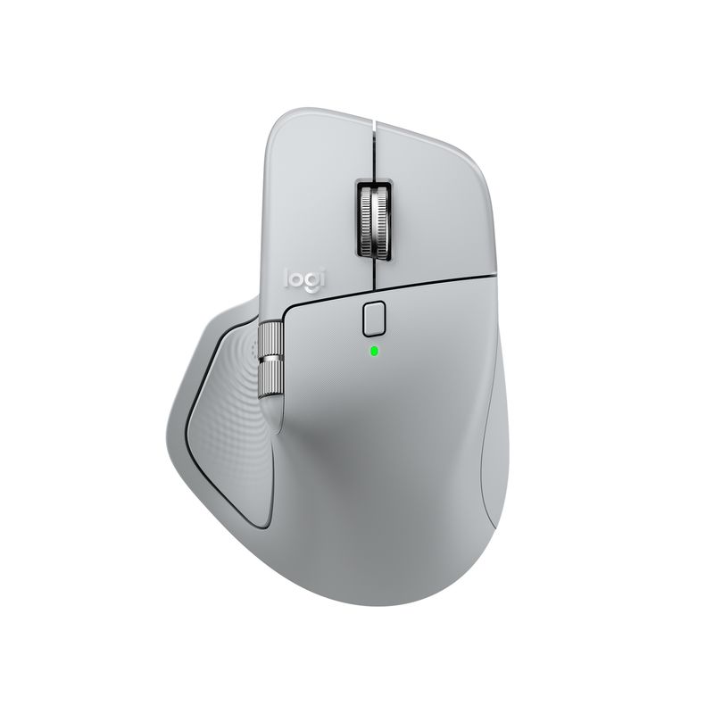 Mouse Inalámbrico MX Master 4 con Respuesta Háptica Gris Pálido – Logitech