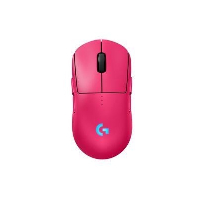 Mouse Gamer Inalámbrico PRO 2 LIGHTSPEED Ambidiestro Magenta – Logitech G