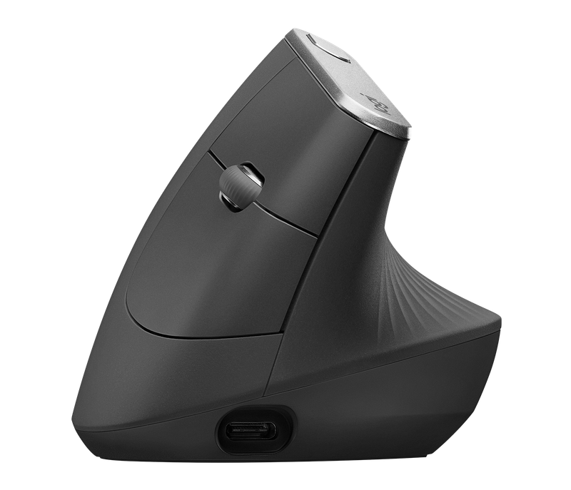 Mouse Ergonómico Inalámbrico MX Vertical 4000 DPI Grafito – Logitech