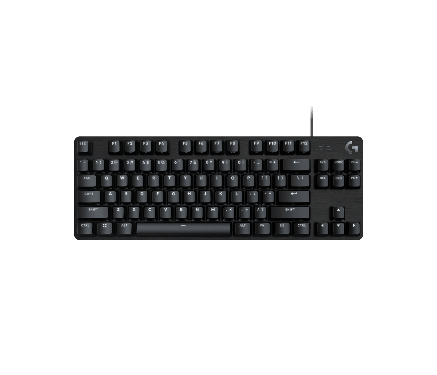 Teclado Mecánico Gamer G413 TKL SE QWERTY Inglés Negro – Logitech